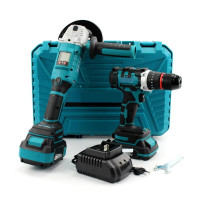 Безщітковий набір 2в1 Instrumentop 36V  Шуруповерт DTW485 та Болгарка DGA515Z із поворотною головкою